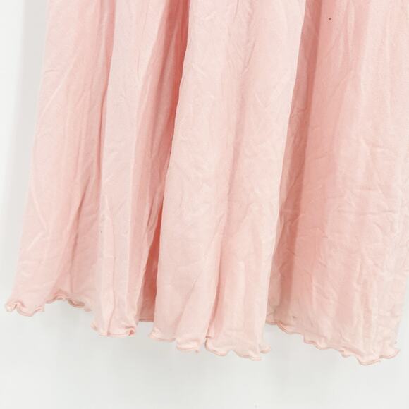 I.Magnin Barbiecore Vintage Modal Blend Lounge House Maxi Dress Size S Pink - Picture 7 of 8